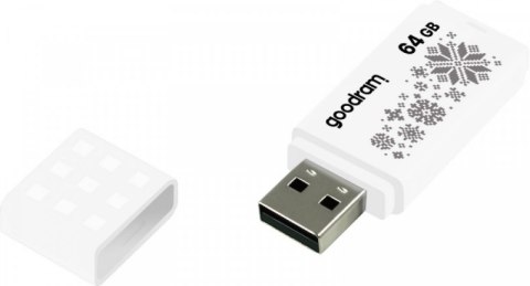Pendrive (Pamięć USB) GOODRAM (64 GB /USB 2.0 /Biały z wzorem ) Pendrive (Pamięć USB) GOODRAM (64 GB /USB 2.0 /Biały z wzorem )