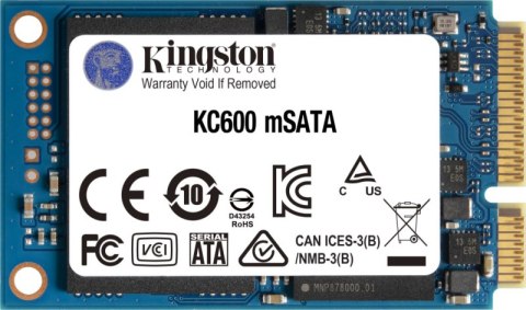 Dysk SSD KINGSTON SKC600MS/1024G (mSATA″ /1 TB /SATA III /550MB/s /520MB/s) Dysk SSD KINGSTON SKC600MS/1024G (mSATA″ /1 TB /SATA III /550MB/s /520MB/s)