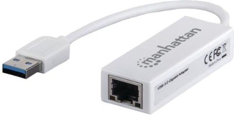 Karta sieciowa przewodowa MANHATTAN Adapter SuperSpeed USB 3.0 506847 Karta sieciowa przewodowa MANHATTAN Adapter SuperSpeed USB 3.0 506847