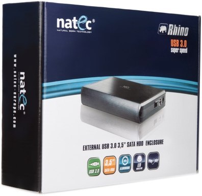 Obudowa do dysku NATEC Rhino USB3.0 NKZ-0448 Obudowa do dysku NATEC Rhino USB3.0 NKZ-0448