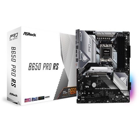 Płyta główna ASROCK B650 PRO RS AM5 ATX Płyta główna ASROCK B650 PRO RS AM5 ATX