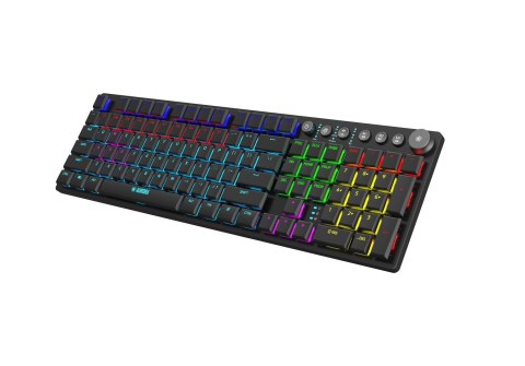 KLAWIATURA I-BOX AURORA K-6 RGB, MECHANICZNA, RED SWITCH, LOW PROFILE GAMING KLAWIATURA I-BOX AURORA K-6 RGB, MECHANICZNA, RED SWITCH, LOW PROFILE GAMING