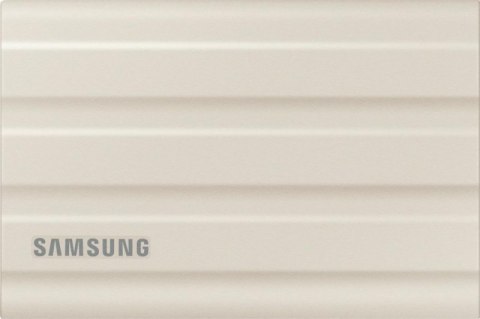 Dysk twardy zewnętrzny SAMSUNG T7 Shield 2 TB Beżowy MU-PE2T0K/EU Dysk twardy zewnętrzny SAMSUNG T7 Shield 2 TB Beżowy MU-PE2T0K/EU