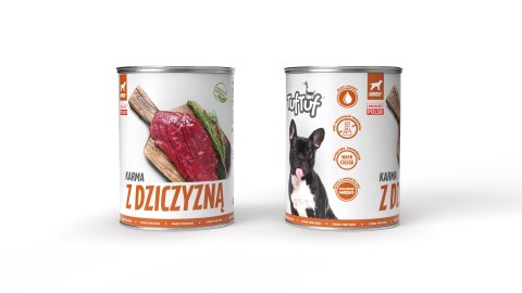 BULT TufTuf Mokra karma dla psa z dziczyzną 400g BULT TufTuf Mokra karma dla psa z dziczyzną 400g