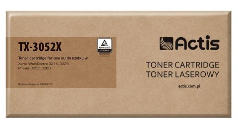 Toner ACTIS TX-3052X (zamiennik Xerox 106R02778; Standard; 3000 stron; czarny) Toner ACTIS TX-3052X (zamiennik Xerox 106R02778; Standard; 3000 stron; czarny)