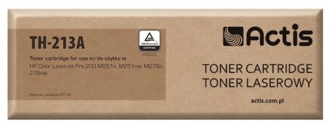 Toner ACTIS TH-213A (zamiennik HP 131A CF213A, Canon CRG-731M; Standard; 1800 stron; czerwony) Toner ACTIS TH-213A (zamiennik HP 131A CF213A, Canon CRG-731M; Standard; 1800 stron; czerwony)