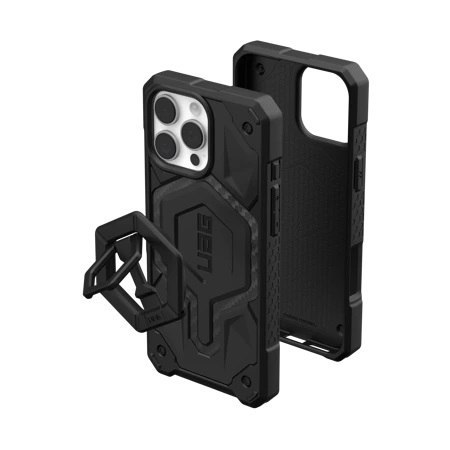 UAG Monarch Pro Magsafe Bundle - obudowa ochronna do iPhone 16 Pro Max kompatybilna z MagSafe oraz podstawka Magnetic Ring Stand UAG Monarch Pro Magsafe Bundle - obudowa ochronna do iPhone 16 Pro Max kompatybilna z MagSafe oraz podstawka Magnetic Ring Stand