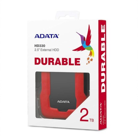 Dysk twardy zewnętrzny A-DATA HD330 2 TB AHD330-2TU31-CRD Dysk twardy zewnętrzny A-DATA HD330 2 TB AHD330-2TU31-CRD