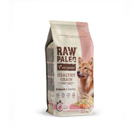 VetExpert Raw Paleo Healthy Grain Salmon&Barley Adult - Karma sucha dla psów - 10kg VetExpert Raw Paleo Healthy Grain Salmon&Barley Adult - Karma sucha dla psów - 10kg