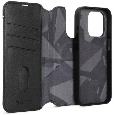 Decoded Detachable Wallet - skórzana obudowa ochronna do iPhone 15 Pro kompatybilna z MagSafe (black) Decoded Detachable Wallet - skórzana obudowa ochronna do iPhone 15 Pro kompatybilna z MagSafe (black)
