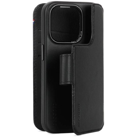 Decoded Detachable Wallet - skórzana obudowa ochronna do iPhone 15 Pro kompatybilna z MagSafe (black) Decoded Detachable Wallet - skórzana obudowa ochronna do iPhone 15 Pro kompatybilna z MagSafe (black)