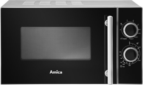 Kuchenka mikrofalowa AMICA AMGF20M1GS (700W /20L) Kuchenka mikrofalowa AMICA AMGF20M1GS (700W /20L)