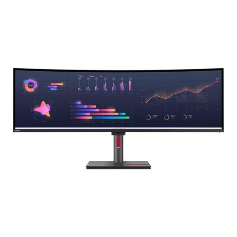 Monitor Lenovo 49" ThinkVision P49w-30 (63DBRAT1EU) IPS 60Hz 2xHDMI DP HUB głośniki Monitor Lenovo 49" ThinkVision P49w-30 (63DBRAT1EU) IPS 60Hz 2xHDMI DP HUB głośniki