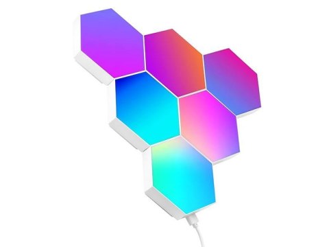 Zestaw lamp Tracer Smart Hexagon RGB Tuya App Zestaw lamp Tracer Smart Hexagon RGB Tuya App