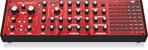 Behringer NEUTRON syntezator Syntezator analogowy Czerwony Behringer NEUTRON syntezator Syntezator analogowy Czerwony