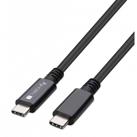 Techly ICOC MUSB40-CMCM08 kabel USB USB4 Gen 3x2 0,8 m USB C Czarny Techly ICOC MUSB40-CMCM08 kabel USB USB4 Gen 3x2 0,8 m USB C Czarny