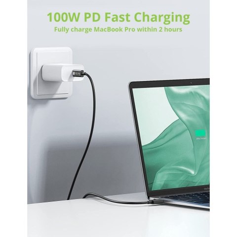 Techly ICOC MUSB40-CMCM08 kabel USB USB4 Gen 3x2 0,8 m USB C Czarny Techly ICOC MUSB40-CMCM08 kabel USB USB4 Gen 3x2 0,8 m USB C Czarny