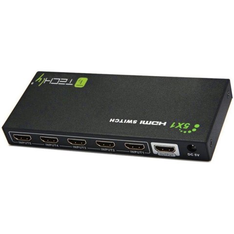 Techly IDATA HDMI-4K51 przełącznik wideo Techly IDATA HDMI-4K51 przełącznik wideo