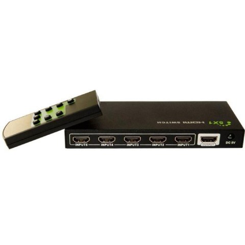 Techly IDATA HDMI-4K51 przełącznik wideo Techly IDATA HDMI-4K51 przełącznik wideo