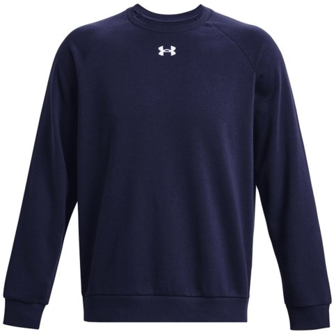 Bluza męska Under Armour Rival Fleece Crew granatowa 1379755 410 Bluza męska Under Armour Rival Fleece Crew granatowa 1379755 410