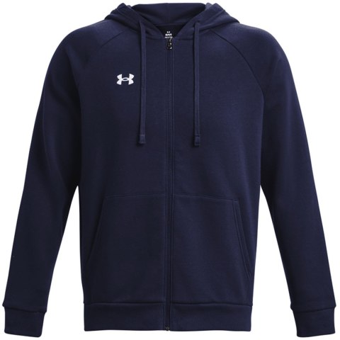 Bluza męska Under Armour Rival Fleece FZ Hoodie granatowa 1379767 410 Bluza męska Under Armour Rival Fleece FZ Hoodie granatowa 1379767 410