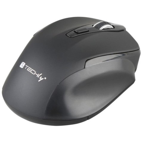 Mysz bezprzewodowa Techly USB 2.4GHz RF 1600dpi optyczna czarna Mysz bezprzewodowa Techly USB 2.4GHz RF 1600dpi optyczna czarna