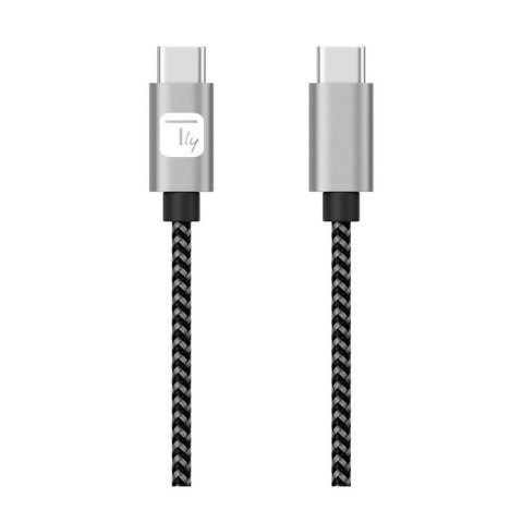 Kabel Techly USB 2.0 USB-C na USB-C 0,5m M/M 3A Kabel Techly USB 2.0 USB-C na USB-C 0,5m M/M 3A