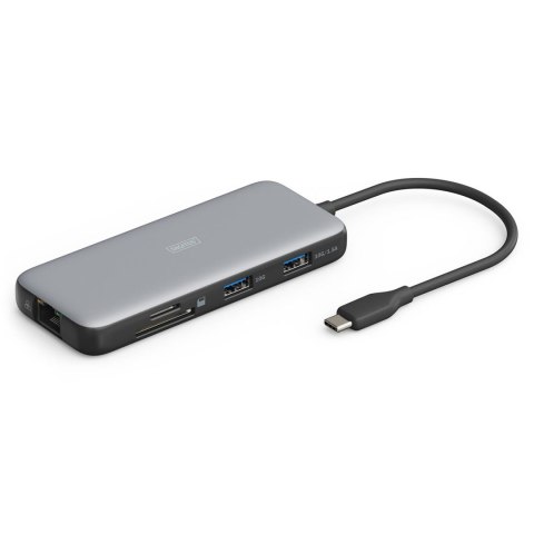 Stacja dokująca DIGITUS USB Typ C 7-portów HDMI 4K/60Hz PD 3.0 Stacja dokująca DIGITUS USB Typ C 7-portów HDMI 4K/60Hz PD 3.0
