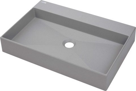 Umywalka granitowa nablatowa z miejscem na baterię - 60x40 cm Umywalka granitowa nablatowa z miejscem na baterię - 60x40 cm