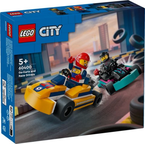 LEGO 60400 City - Gokarty i kierowcy wyścigowi LEGO 60400 City - Gokarty i kierowcy wyścigowi