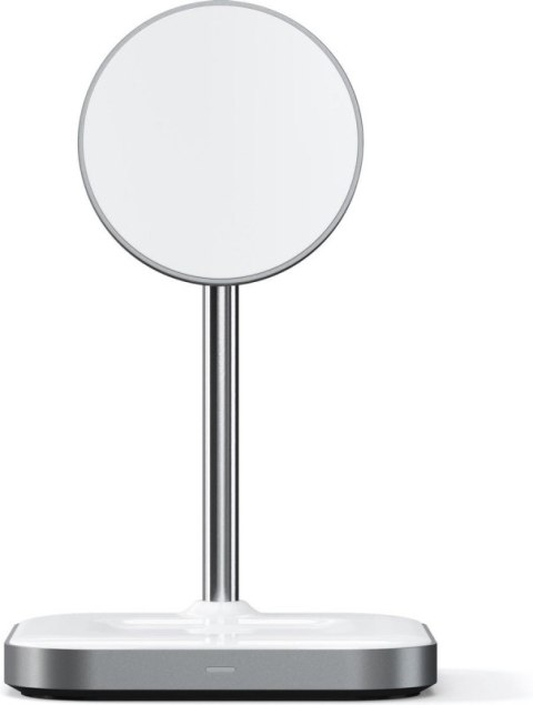 Satechi Magnetic 2in1 - stojąca ładowarka magnetyczna do dwóch urządzeń kompatybilna z ładowaniem MagSafe (space gray) Satechi Magnetic 2in1 - stojąca ładowarka magnetyczna do dwóch urządzeń kompatybilna z ładowaniem MagSafe (space gray)