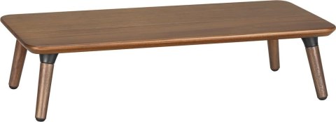 Drewniana podstawka pod monitor / laptop Maclean, (500x240x120mm), kolor czarny orzech, max. 20kg, MC-930 Drewniana podstawka pod monitor / laptop Maclean, (500x240x120mm), kolor czarny orzech, max. 20kg, MC-930