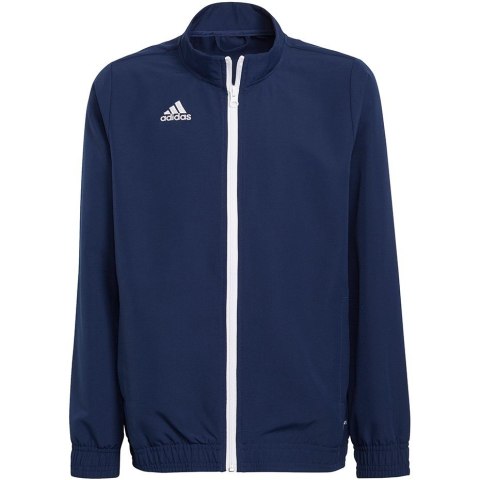 Bluza dla dzieci adidas Entrada 22 Presentation Jacket granatowa H57482 116cm Bluza dla dzieci adidas Entrada 22 Presentation Jacket granatowa H57482 116cm