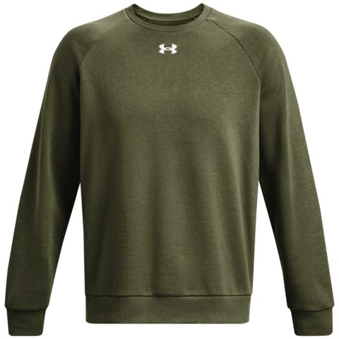 Bluza męska Under Armour Rival Fleece Crew khaki 1379755 390 Bluza męska Under Armour Rival Fleece Crew khaki 1379755 390