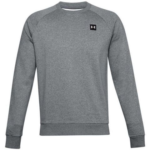 Bluza męska Under Armour Rival Fleece Crew szara 1357096 012 Bluza męska Under Armour Rival Fleece Crew szara 1357096 012