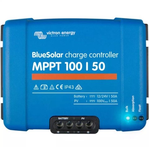 Victron Energy Regulator ładowania Blue Solar MPPT 100V/50A Victron Energy Regulator ładowania Blue Solar MPPT 100V/50A