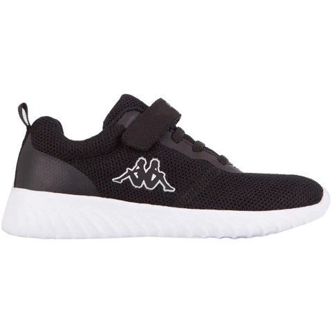 Buty dla dzieci Kappa Ces K czarno-białe 260798K 1110 25 Buty dla dzieci Kappa Ces K czarno-białe 260798K 1110 25
