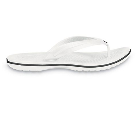 Crocs Crocband Flip Damski Biały