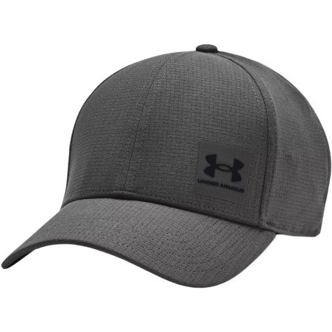 Czapka z daszkiem męska Under Armour Iso-Chill Armourvent Adj OSFM szara 1383440 025 Czapka z daszkiem męska Under Armour Iso-Chill Armourvent Adj OSFM szara 1383440 025