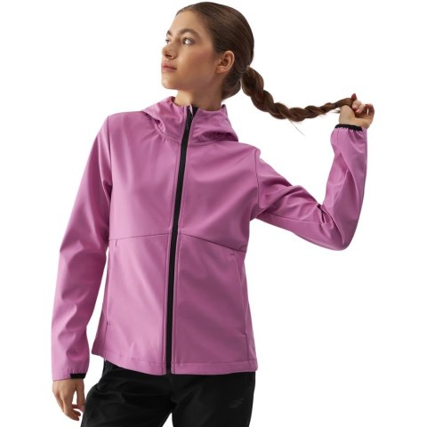 Kurtka damska softshell 4F F285 różowa 4FWAW24TSOFF285 54S S Kurtka damska softshell 4F F285 różowa 4FWAW24TSOFF285 54S S