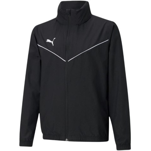 Kurtka dla dzieci Puma teamRISE All Weather Jacket czarna 657402 03 Kurtka dla dzieci Puma teamRISE All Weather Jacket czarna 657402 03