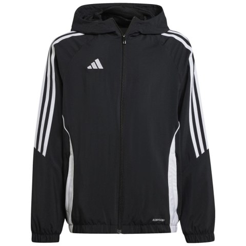 Kurtka dla dzieci adidas Tiro 24 czarna IM8798 140cm Kurtka dla dzieci adidas Tiro 24 czarna IM8798 140cm