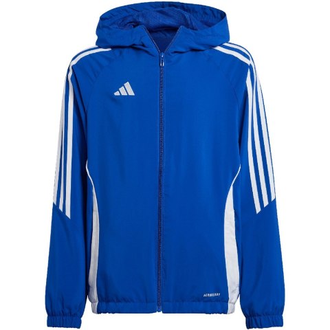 Kurtka dla dzieci adidas Tiro 24 niebieska IM8794 140cm Kurtka dla dzieci adidas Tiro 24 niebieska IM8794 140cm