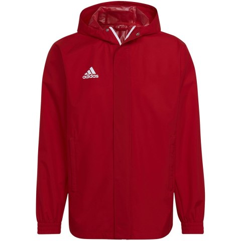 Kurtka męska adidas Entrada 22 All-Weather czerwona IK4009 Kurtka męska adidas Entrada 22 All-Weather czerwona IK4009