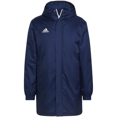 Kurtka męska adidas Entrada 22 Stadium Jacket granatowa HG6301 Kurtka męska adidas Entrada 22 Stadium Jacket granatowa HG6301