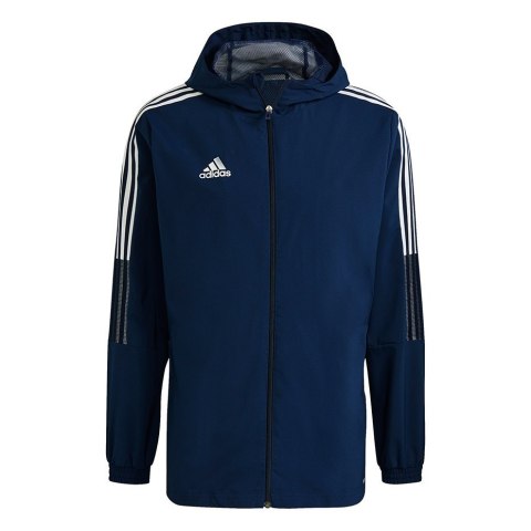 Kurtka męska adidas Tiro 21 Windbreaker granatowa GP4962 Kurtka męska adidas Tiro 21 Windbreaker granatowa GP4962