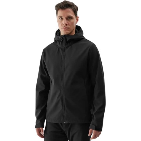 Kurtka męska softshell 4F M283 głęboka czerń 4FWAW24TSOFM283 20S S Kurtka męska softshell 4F M283 głęboka czerń 4FWAW24TSOFM283 20S S
