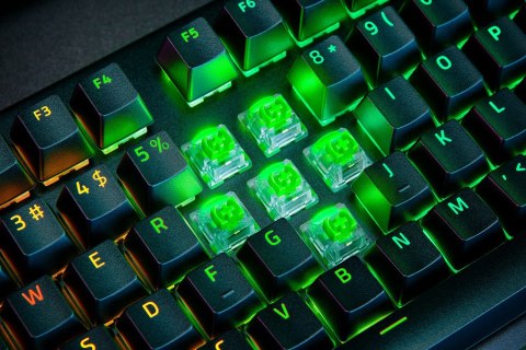 Razer BlackWidow V4 Pro klawiatura Gaming USB QWERTZ Niemiecki Czarny
