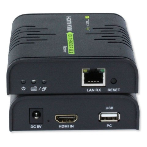 TECHLY KVM EXTENDER HDMI+USB PO SKRĘTCE DO 120M IDATA HDMI-KVM2 TECHLY KVM EXTENDER HDMI+USB PO SKRĘTCE DO 120M IDATA HDMI-KVM2
