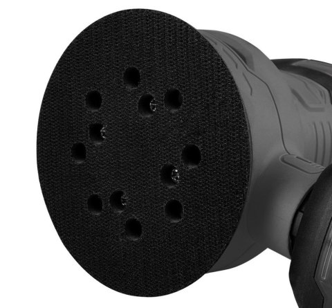 Szlifierka mimośrodowa 450W Graphite tarcza 125/150mm z walizką Szlifierka mimośrodowa 450W Graphite tarcza 125/150mm z walizką